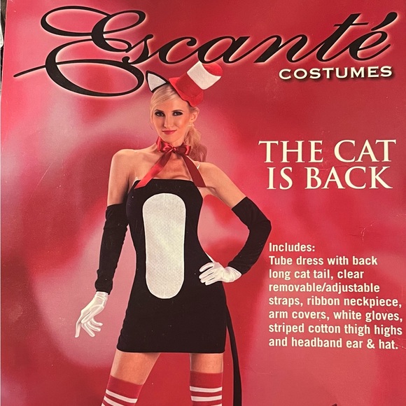 Dresses New Escante Halloween Costume The Cat And The Hat Small